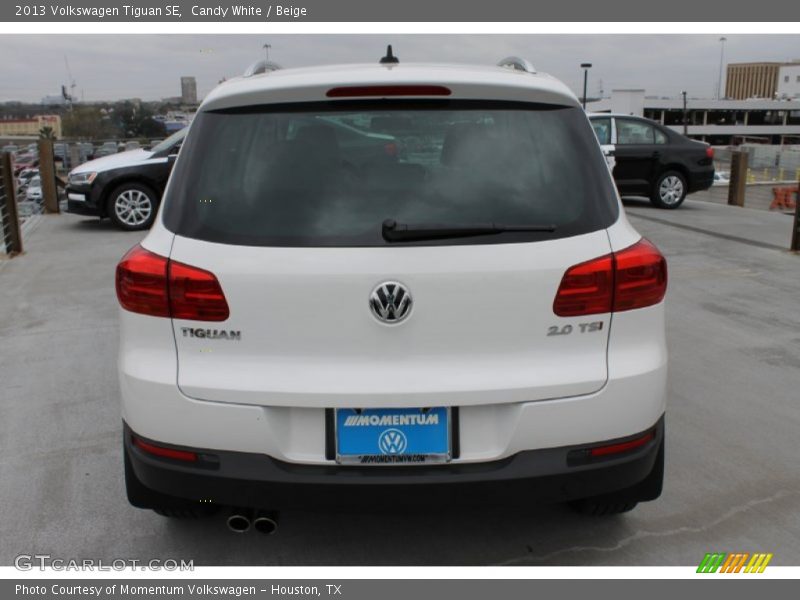 Candy White / Beige 2013 Volkswagen Tiguan SE