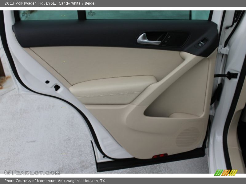 Candy White / Beige 2013 Volkswagen Tiguan SE