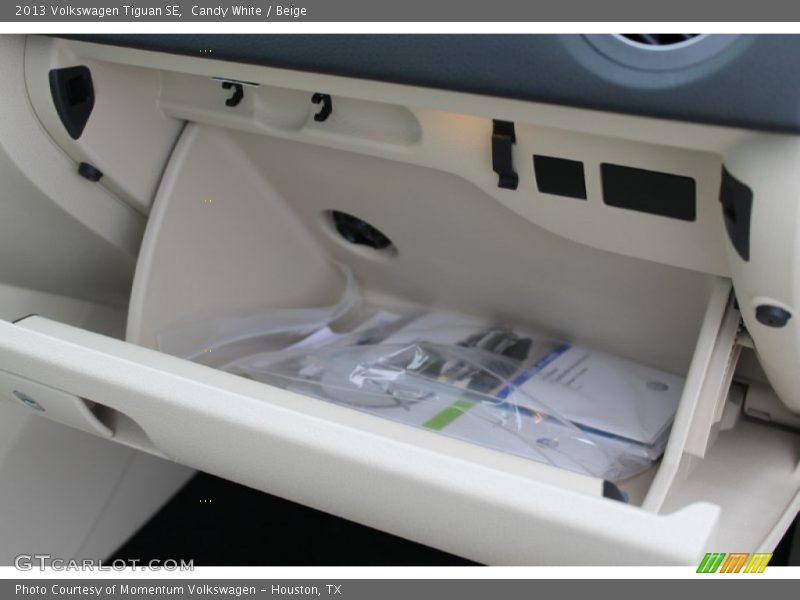 Candy White / Beige 2013 Volkswagen Tiguan SE