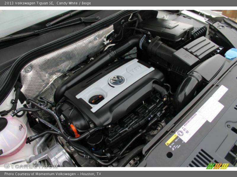 Candy White / Beige 2013 Volkswagen Tiguan SE