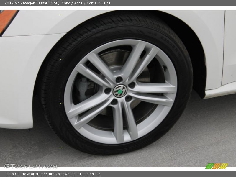 Candy White / Cornsilk Beige 2012 Volkswagen Passat V6 SE