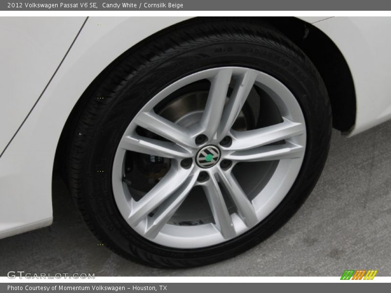Candy White / Cornsilk Beige 2012 Volkswagen Passat V6 SE