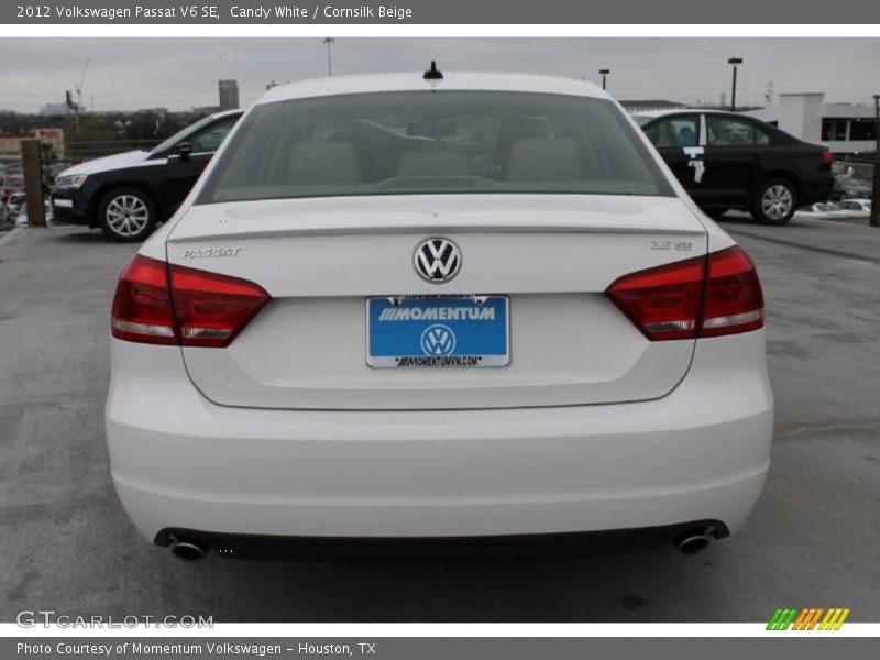 Candy White / Cornsilk Beige 2012 Volkswagen Passat V6 SE
