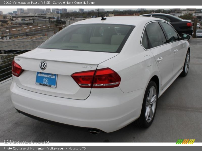 Candy White / Cornsilk Beige 2012 Volkswagen Passat V6 SE