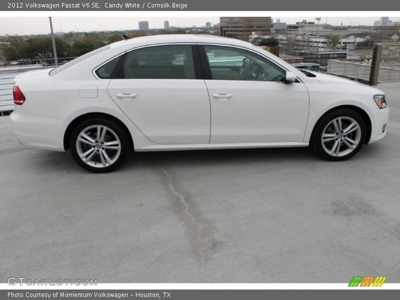 Candy White / Cornsilk Beige 2012 Volkswagen Passat V6 SE