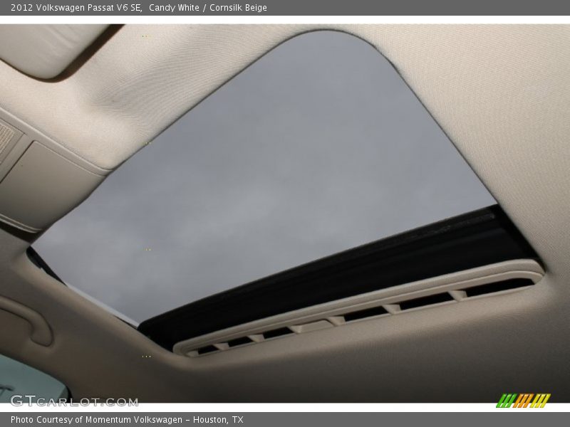 Candy White / Cornsilk Beige 2012 Volkswagen Passat V6 SE