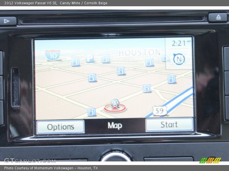 Candy White / Cornsilk Beige 2012 Volkswagen Passat V6 SE