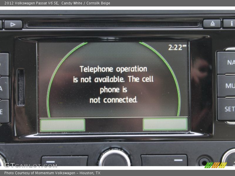 Candy White / Cornsilk Beige 2012 Volkswagen Passat V6 SE