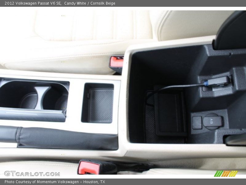 Candy White / Cornsilk Beige 2012 Volkswagen Passat V6 SE