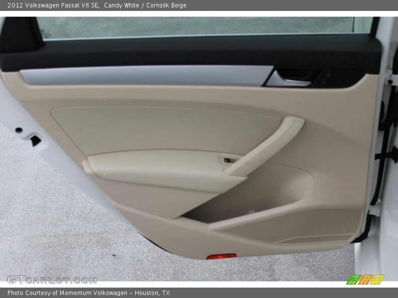 Candy White / Cornsilk Beige 2012 Volkswagen Passat V6 SE
