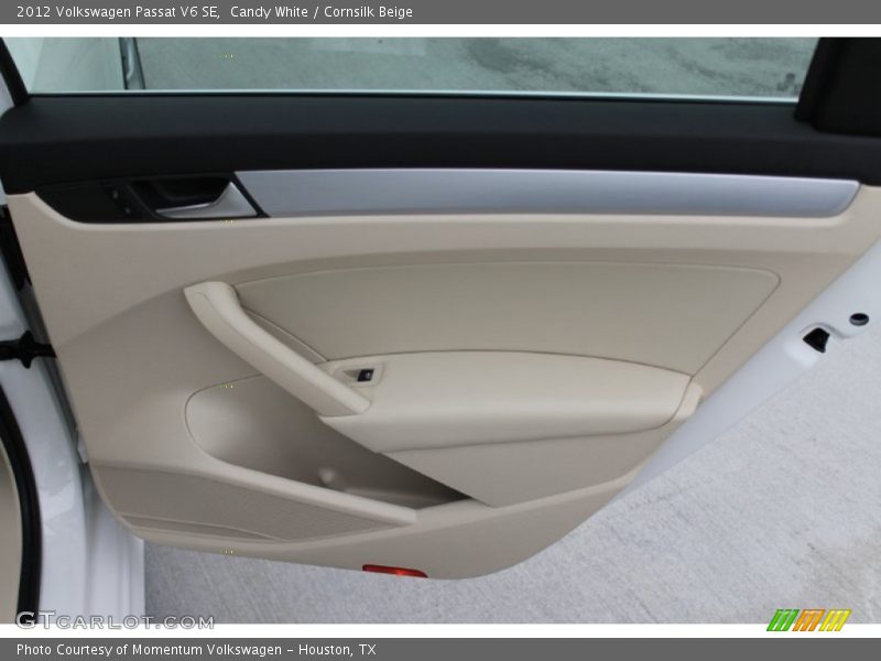 Candy White / Cornsilk Beige 2012 Volkswagen Passat V6 SE