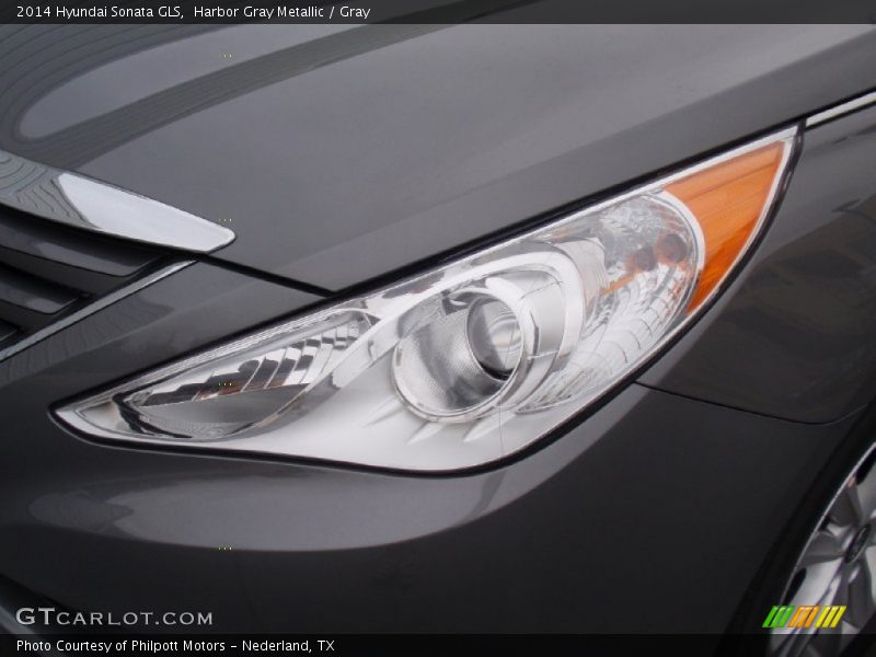 Harbor Gray Metallic / Gray 2014 Hyundai Sonata GLS
