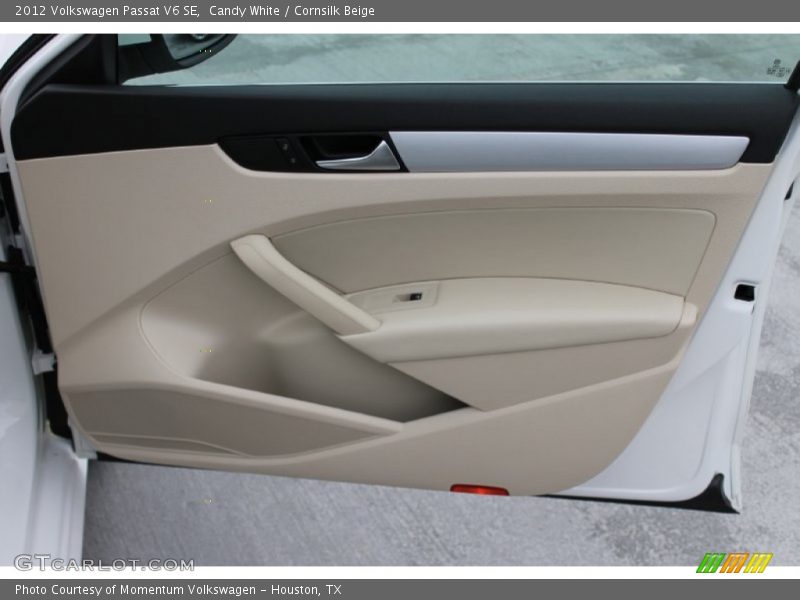Candy White / Cornsilk Beige 2012 Volkswagen Passat V6 SE