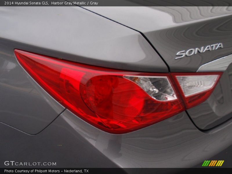 Harbor Gray Metallic / Gray 2014 Hyundai Sonata GLS