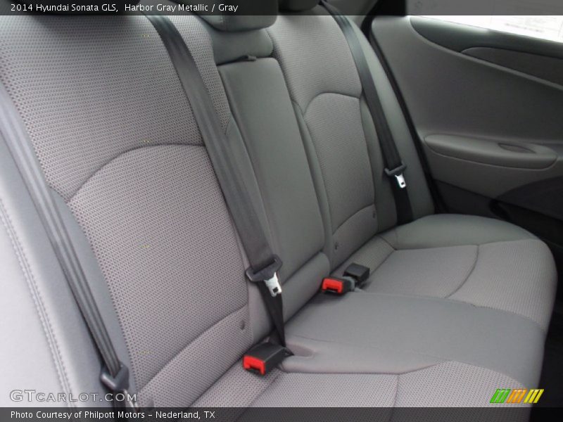 Harbor Gray Metallic / Gray 2014 Hyundai Sonata GLS