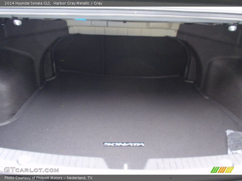 Harbor Gray Metallic / Gray 2014 Hyundai Sonata GLS