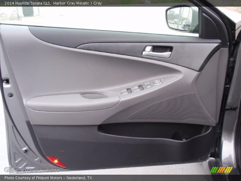Harbor Gray Metallic / Gray 2014 Hyundai Sonata GLS