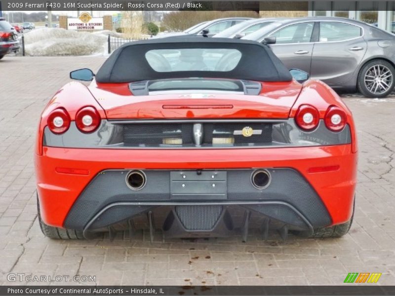 Exhaust of 2009 F430 16M Scuderia Spider