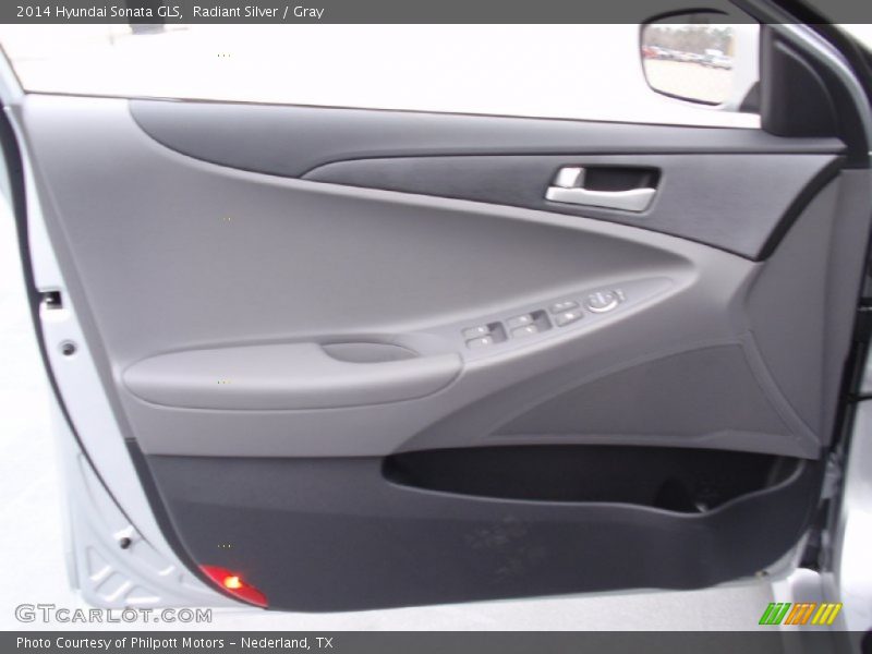 Radiant Silver / Gray 2014 Hyundai Sonata GLS