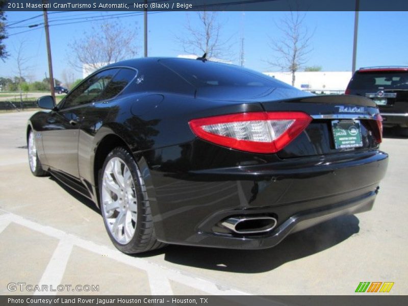 Nero (Black) / Beige 2011 Maserati GranTurismo S Automatic