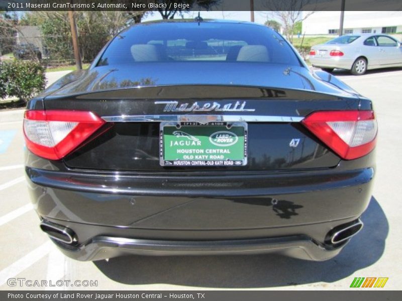 Nero (Black) / Beige 2011 Maserati GranTurismo S Automatic