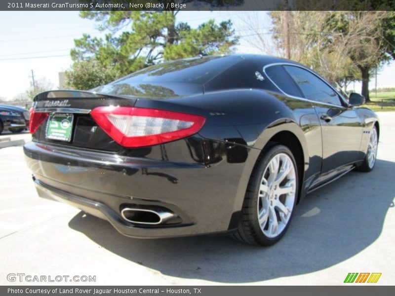 Nero (Black) / Beige 2011 Maserati GranTurismo S Automatic