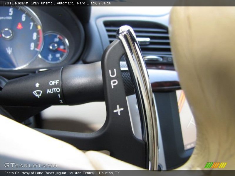 Nero (Black) / Beige 2011 Maserati GranTurismo S Automatic