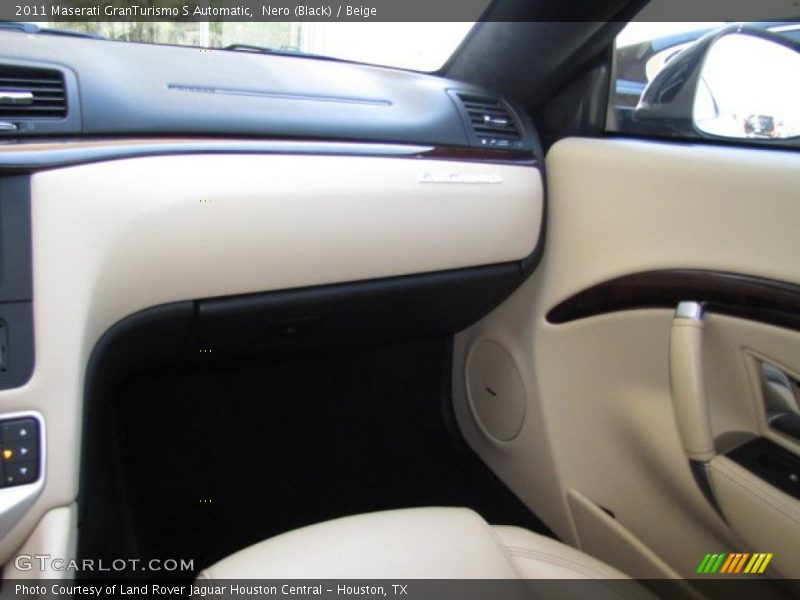 Nero (Black) / Beige 2011 Maserati GranTurismo S Automatic