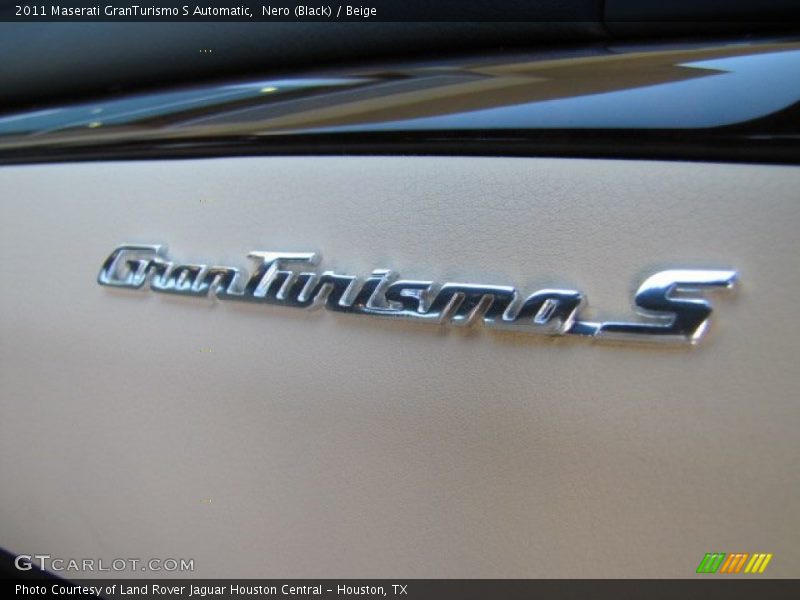 Nero (Black) / Beige 2011 Maserati GranTurismo S Automatic
