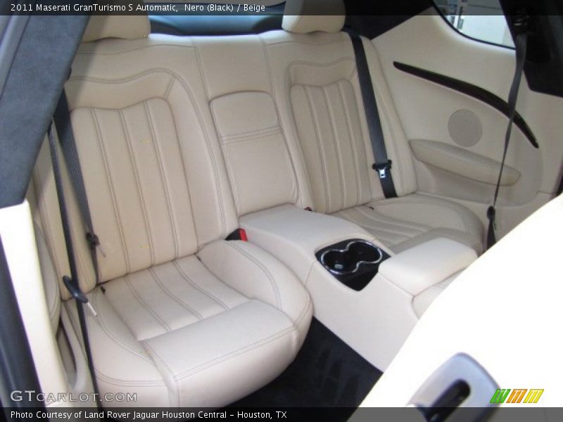 Nero (Black) / Beige 2011 Maserati GranTurismo S Automatic