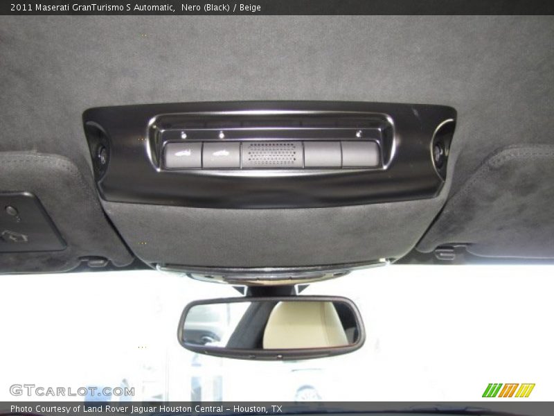 Nero (Black) / Beige 2011 Maserati GranTurismo S Automatic
