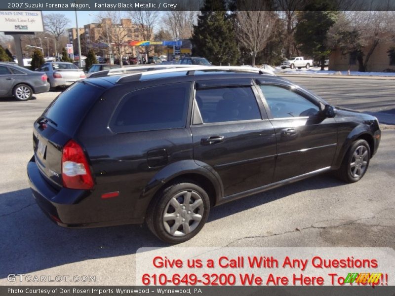 Fantasy Black Metallic / Grey 2007 Suzuki Forenza Wagon
