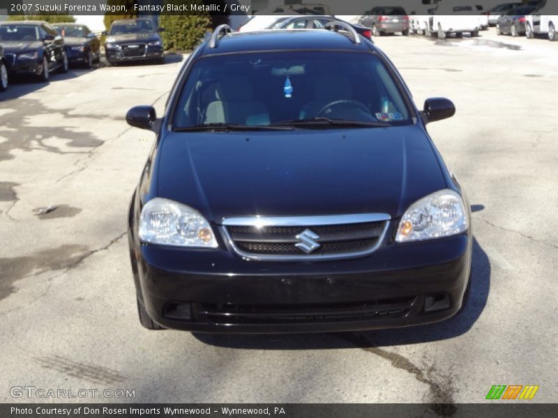 Fantasy Black Metallic / Grey 2007 Suzuki Forenza Wagon