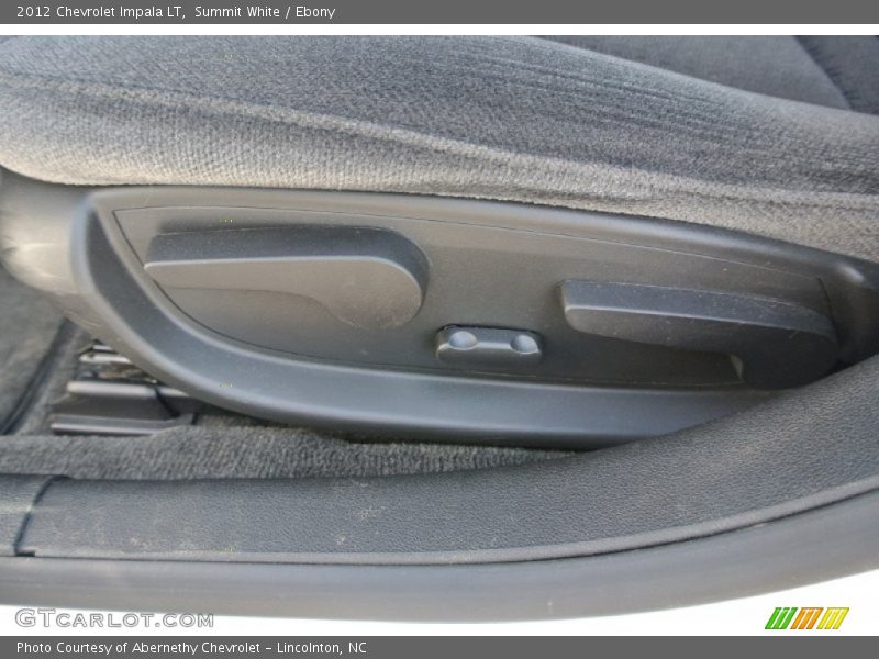 Summit White / Ebony 2012 Chevrolet Impala LT