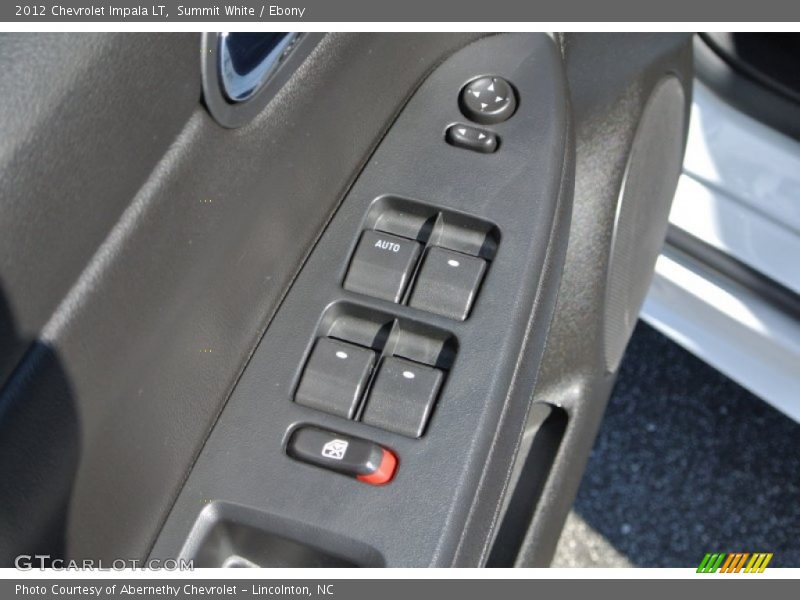 Summit White / Ebony 2012 Chevrolet Impala LT