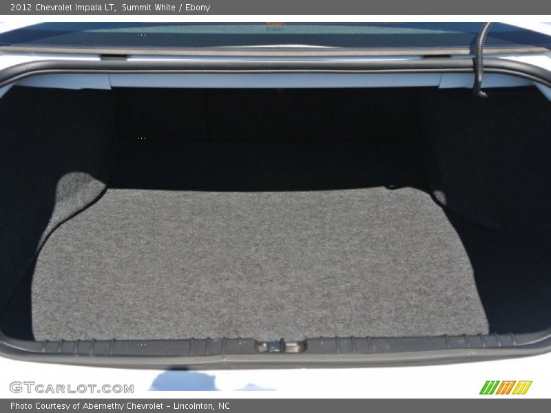 Summit White / Ebony 2012 Chevrolet Impala LT