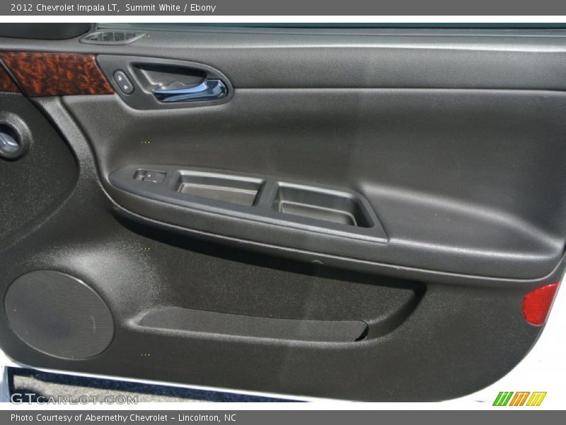 Summit White / Ebony 2012 Chevrolet Impala LT