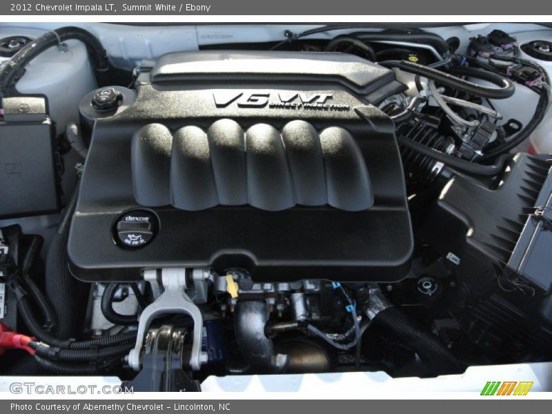Summit White / Ebony 2012 Chevrolet Impala LT