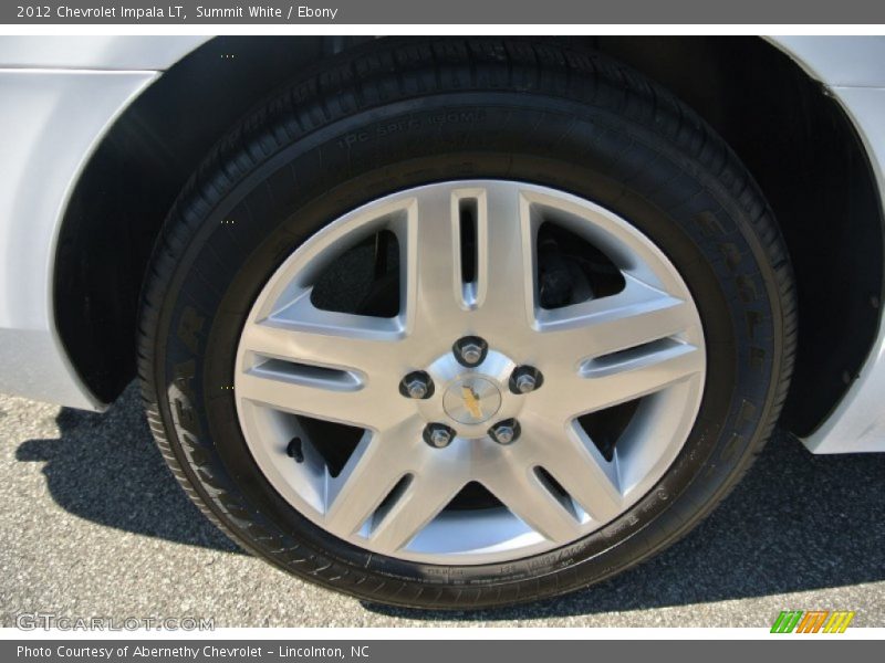 Summit White / Ebony 2012 Chevrolet Impala LT