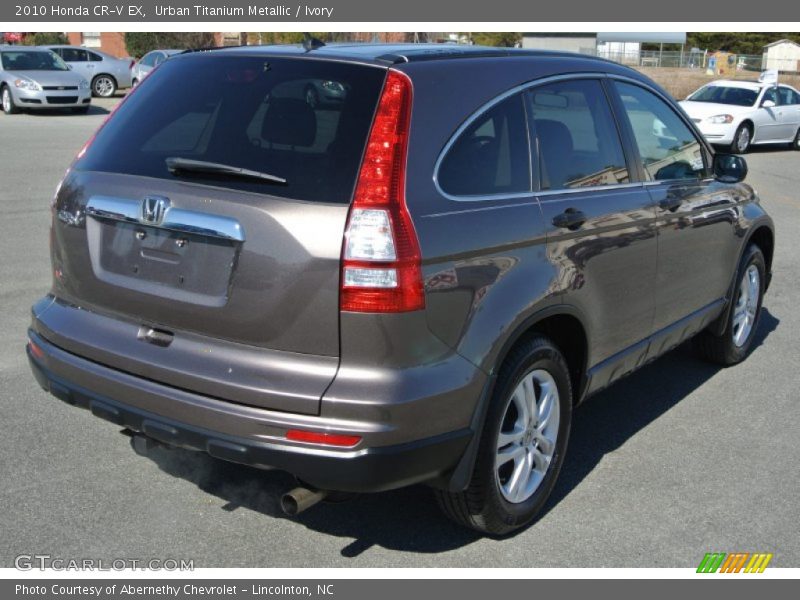 Urban Titanium Metallic / Ivory 2010 Honda CR-V EX