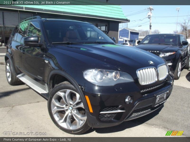 Jet Black / Cinnamon 2011 BMW X5 xDrive 50i