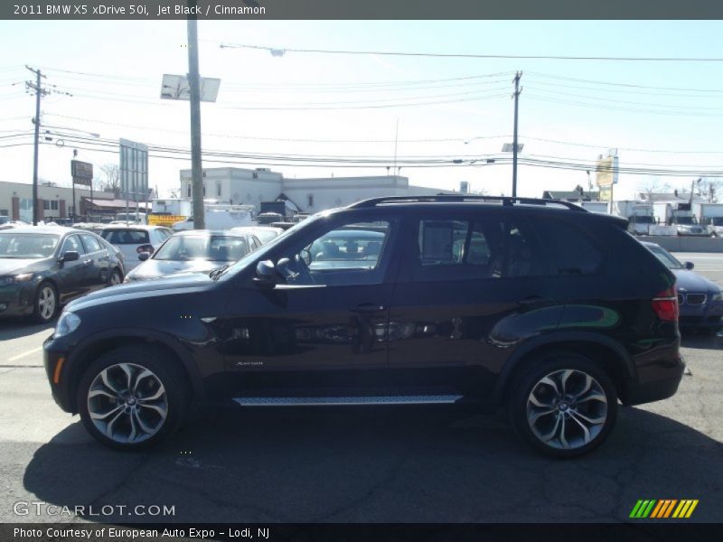 Jet Black / Cinnamon 2011 BMW X5 xDrive 50i