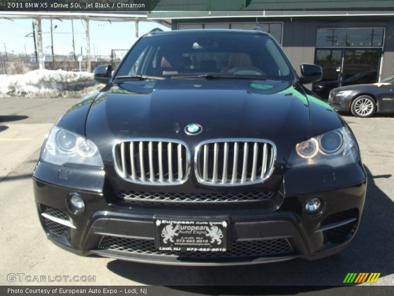 Jet Black / Cinnamon 2011 BMW X5 xDrive 50i