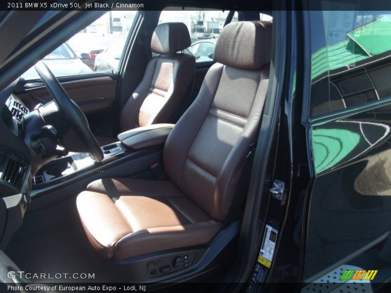 Jet Black / Cinnamon 2011 BMW X5 xDrive 50i