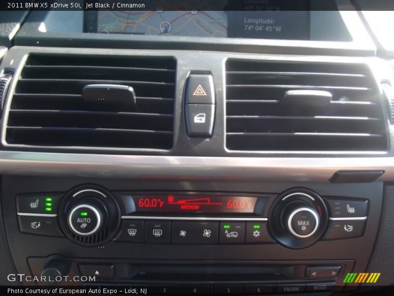 Jet Black / Cinnamon 2011 BMW X5 xDrive 50i