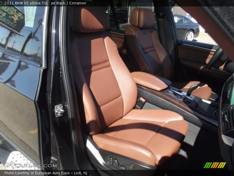 Jet Black / Cinnamon 2011 BMW X5 xDrive 50i