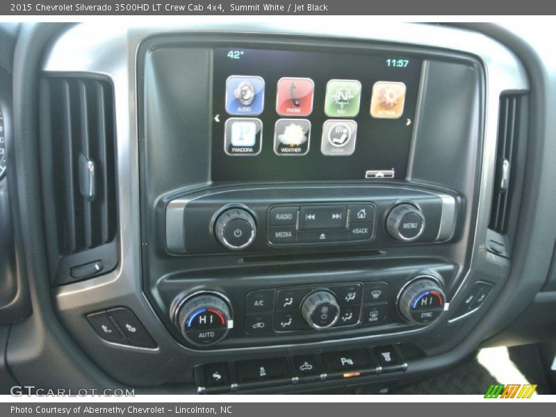 Controls of 2015 Silverado 3500HD LT Crew Cab 4x4