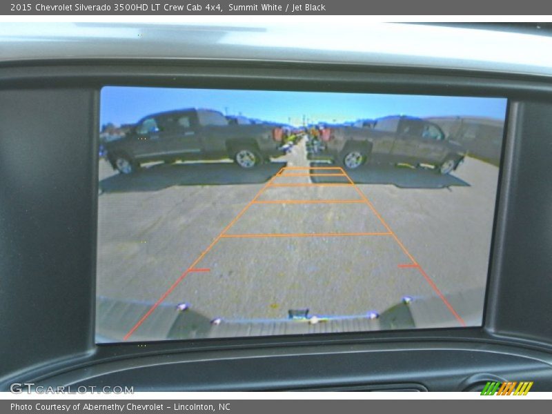 Summit White / Jet Black 2015 Chevrolet Silverado 3500HD LT Crew Cab 4x4