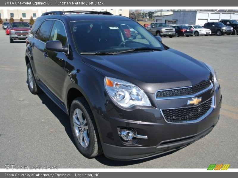 Tungsten Metallic / Jet Black 2014 Chevrolet Equinox LT