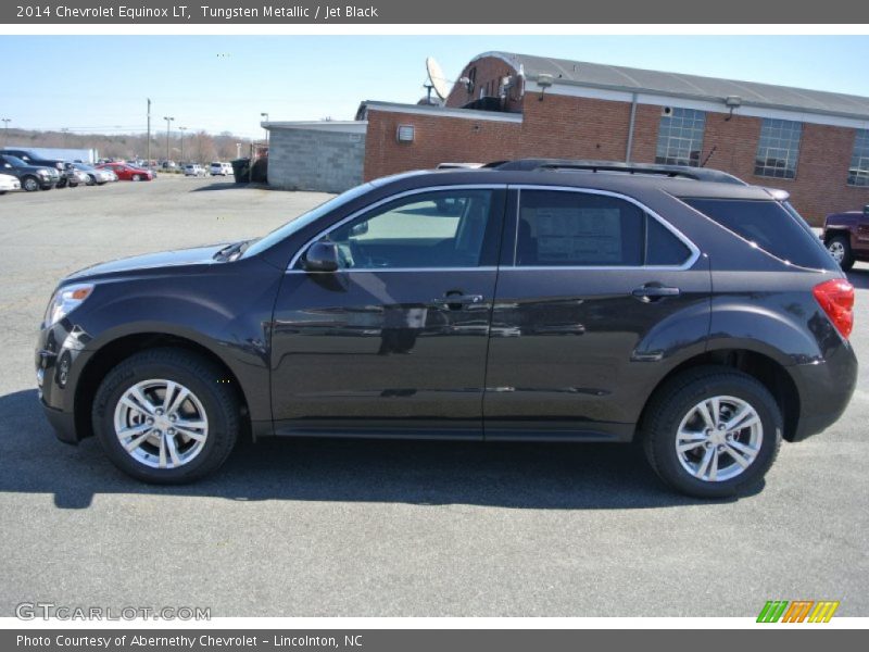 Tungsten Metallic / Jet Black 2014 Chevrolet Equinox LT